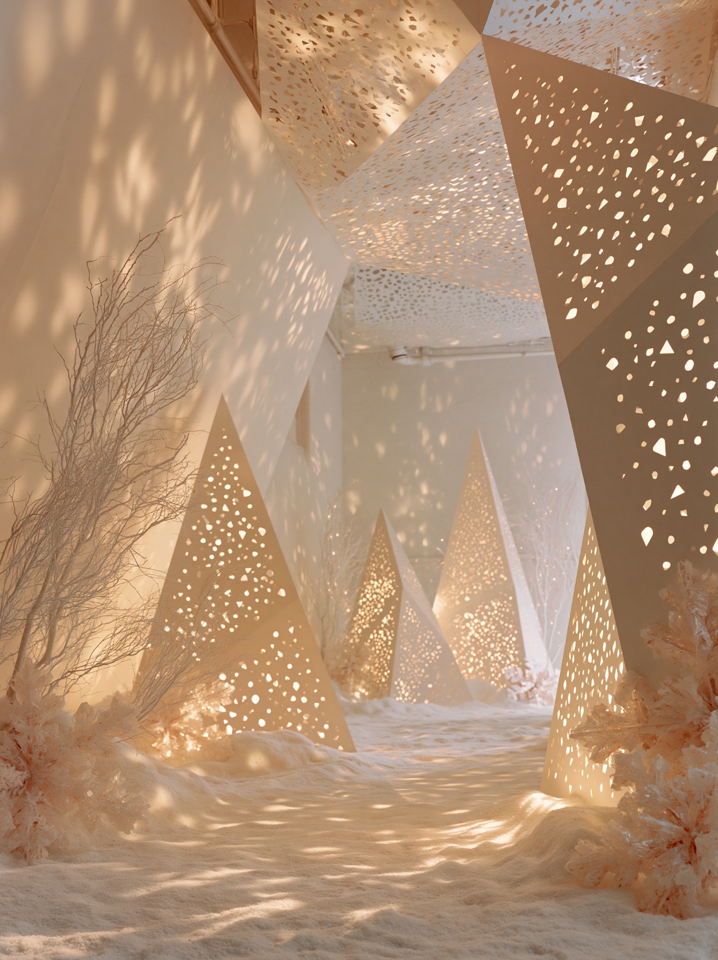 Une forêt de lumière pour le musée — 1