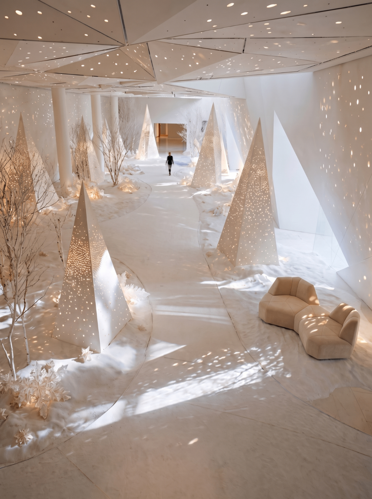 Une forêt de lumière pour le musée — 3
